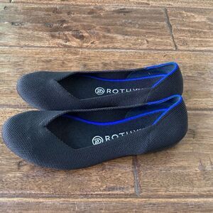 Rothy's The Flat Women's Black Size 8 Slip-On Round Toe Classic Flats